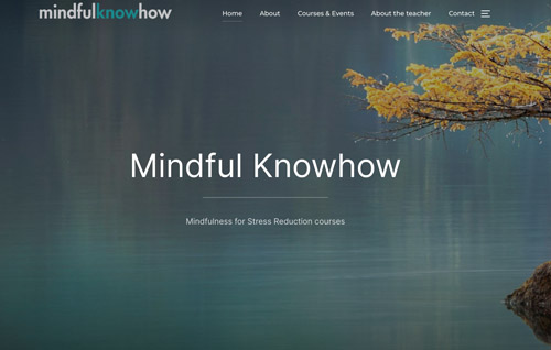 Mindful Knowhow - Mindfulness for Stress Reduction Image