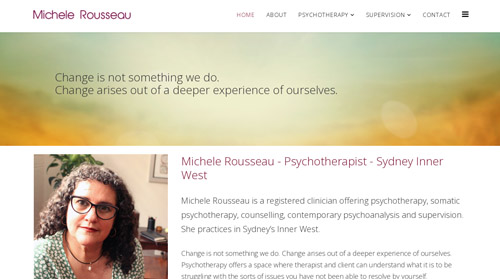 Michele Rousseau - Psychotherapist Image